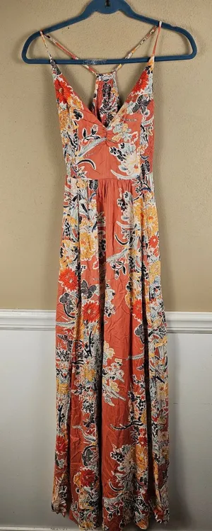 Intimately‎ Free People Womens Through The Vine Maxi Dress XS thumbnail 1