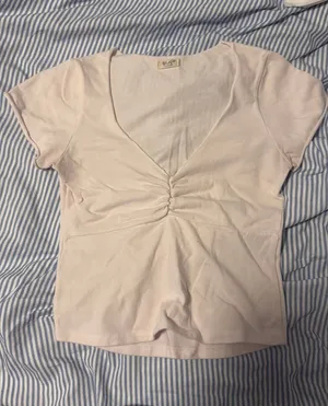 Light Pink John Galt/Brandy Melville Top thumbnail 1