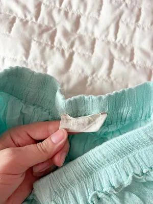 Altar’d State Mint Green Flowy Ruffle Skirt Size Small thumbnail 3