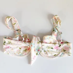 Abercrombie & Fitch Womens Floral Underwire Bikini Top Cotton Sarong Set M/OS thumbnail 4