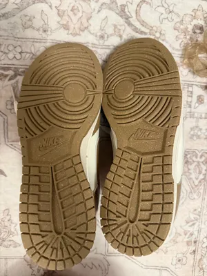 Nike Women’s Dunk Low Sneakers Tan White thumbnail 5