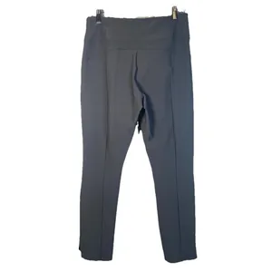 Athleta Stellar Crop Pants Charcoal Size‎ M Style 21023 Zip Ankle Athleisure thumbnail 6
