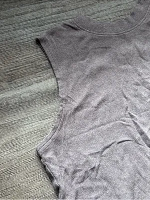 Pact Women's Brown 100% Organic Cotton Muscle Tank Casual Fall Summer Sz L Top thumbnail 6