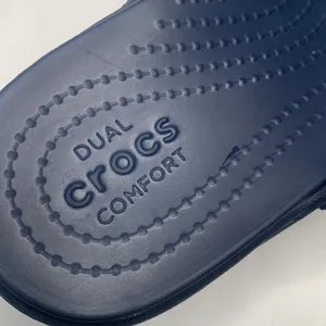 CROCS Women’s Monterey Beaded Wedge Flip Sandals Navy Blue S-606 Size 10 thumbnail 9
