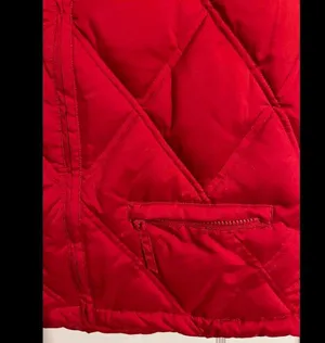 GAP Women's Red Quilted Puffer Vest - XS thumbnail 3