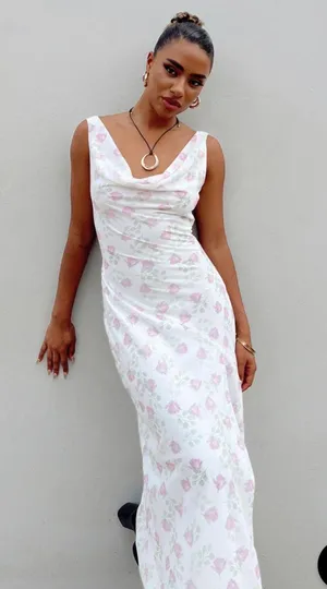Princess Polly Floral Maxi Dress XS thumbnail 3