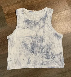 lululemon athletica Train to Be Tie-Dye Cropped Tank Top XS thumbnail 1