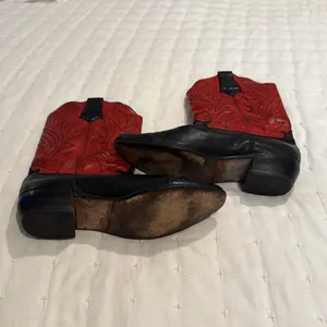 Seychelles Kids Red and Black Western Boots thumbnail 6