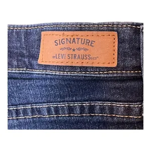 Signature By Levi Strauss & Co Jeans Womens 6 Blue Modern Slim Straight Denim thumbnail 7