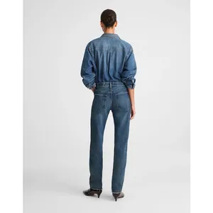 Madewell The Dean Easy Straight Jean Greendale Wash Rigid Blue US 28 NWT thumbnail 4