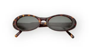 new ☀︎︎ Retro Oversized 90's Oval Sunglasses Sunnies ☀︎ Tortoise + Smoke Lenses thumbnail 3