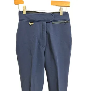 Fera Skiwear vintage women's navy blue straight pants‎ size 8R thumbnail 2