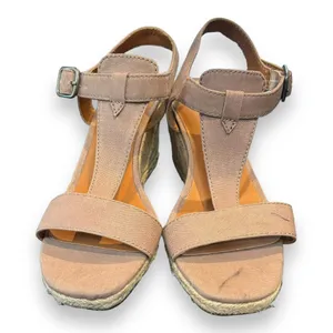 Lucky‎ Brand Millinda Espadrille Wedge Sandals Size 6.5 thumbnail 2