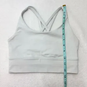 Lululemon Strappy Back Crop‎ Sports Bra Top Yoga Size 4 thumbnail 11