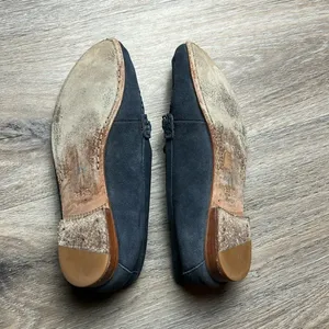 Coach Blue Suede Loafers Size 7.5 B thumbnail 14