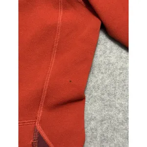 Patagonia Women's Axuwool Pullover Hoody Orange VTG Y2K Size Small thumbnail 4