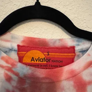 Aviator Nation Tie-Dye Sunset Logo Tee thumbnail 3