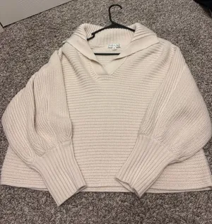 Boutique Over Sized Sweater Tan thumbnail 1