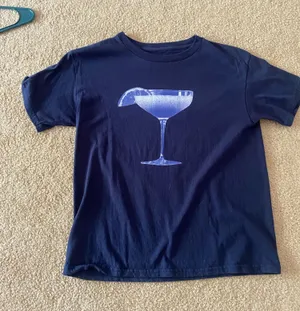 In print we trust martini tee Blue Size M thumbnail 1