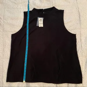 Alfani Textured Keyhole-Back Sleeveless Top thumbnail 9