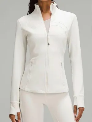 3.  Lululemon Define Jacket *Luon sz 6 euc white thumbnail 1