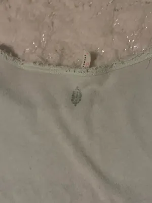 Free People Women's Green and Blue Crop-top thumbnail 6