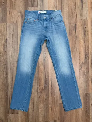 Levi's 511 Slim Fit Light Wash Stretch Jeans Women's 14 Reg W27 L27‎ thumbnail 1