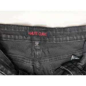 Haute Curve Skinny Ankle High Rise Stretch Black Jean sz 14 Y2k Hipster‎ thumbnail 2
