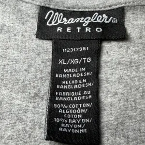 Wrangler‎ Retro Womens Size XL Southwestern Cropped Hoodie Gray Aztec Cowgirl thumbnail 4