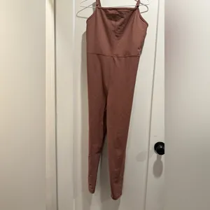Old Navy Brown Women's Athletic Bodysuit Size‎ Large thumbnail 2