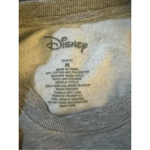Disney Women's Alice Wonderland Graphic Crewneck Sweatshirt Heather Gray M thumbnail 7