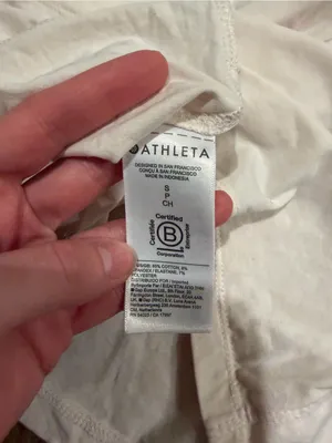 Athleta S Outbound Tank Small Magnolia White thumbnail 6