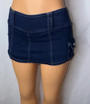 Denim mini skirt Blue thumbnail 2