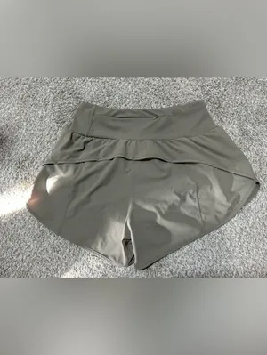 Amazon Women's Athletic Shorts — Olive Green thumbnail 2