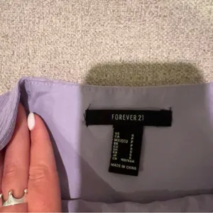 Forever 21 purple ruffle mini skirt thumbnail 4
