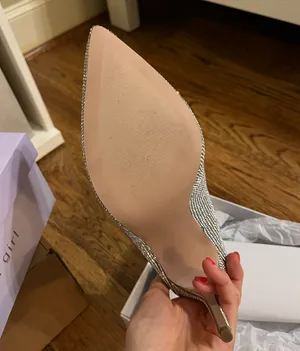 Steve Madden Attract Rhinestone Silver Multi Heels thumbnail 8