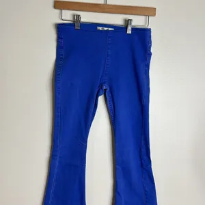 Free people we the‎ free penny flare elastic waist jeans size 2 thumbnail 2