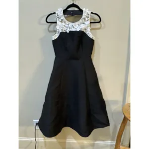 kate spade new york Embellished Sleeveless Dress Fit And Flare Size 00 Cocktail‎ thumbnail 4