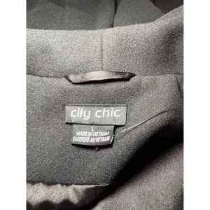 City Chic Sassy Military Coat Size Large Chic Casual Minimalist thumbnail 11