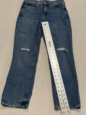 Banana Republic Jeans Skinny Fit High Rise Women’s Size 25 Medium Wash Blue thumbnail 4