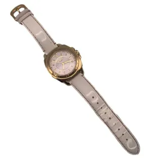 COACH Boyfriend Gold-tone Patent Leather Ladies Wristlet Watch thumbnail 4