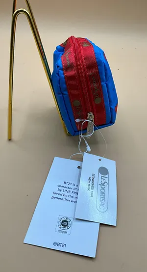 LeSportsac A Rare New BTS Collection BT21 Tata Square Cosmetic Makeup Bag Pouch thumbnail 2