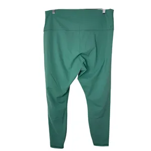Everlane Perform Ankle Leggings Green High Rise Stretch Activewear XXL NWOT thumbnail 4