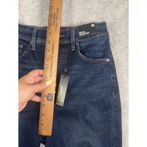 NWT Express Jeans 90's Slim Super High Rise Size 4R Womens thumbnail 10