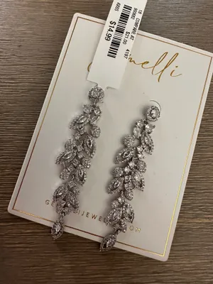 Gemelli Dangly Sterling Silver Earrings thumbnail 2