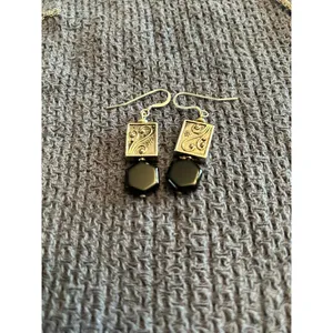 earrings Earrings 925 sterling silver vintage looking thumbnail 2