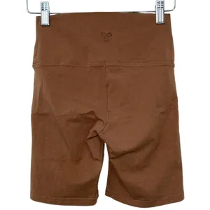 NEW Aritzia TNA Butter Atmosphere 7" High Waisted Bike Shorts Tan Brown Size XS thumbnail 7