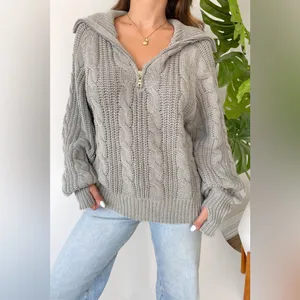Grey Bandit Let’s Cuddle Sweater thumbnail 3