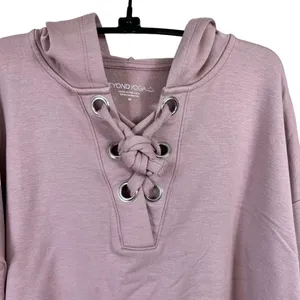 Beyond Yoga Lace Up Sweatshirt thumbnail 3