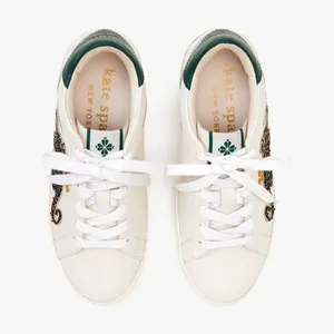 NEW Kate Spade Ace Leopard Lace-Up Low Top Sneakers w/Extra Shoe Lace, Size 11 thumbnail 3